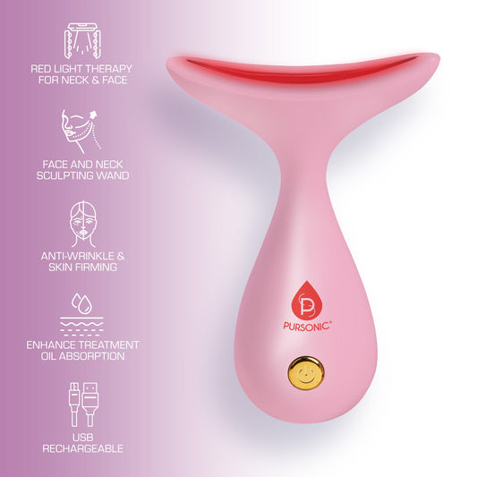 LED Light Therapy Face Mask & Sculpting Wand
